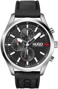 Hugo Boss Herreklokke 1530161 Chase Sort/Lær Ø46 mm