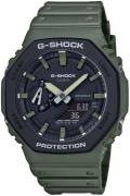 Casio Herreklokke GA-2110SU-3AER G-Shock Sort/Resinplast Ø45.4 mm