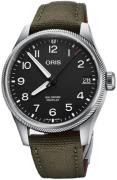 Oris Herreklokke 01 751 7761 4164-07 3 20 03LC Aviation Sort/Lær