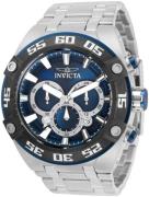 Invicta Herreklokke 30652 Blå/Stål Ø50 mm