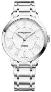 Baume & Mercier Dameklokke M0A10220 Classima Hvit/Stål Ø36.5 mm