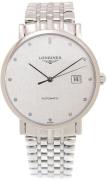 Longines Herreklokke L4.910.4.77.6 Elegant Grå/Stål Ø39 mm