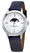 Baume & Mercier Dameklokke M0A10329 Classima Sølvfarget/Lær