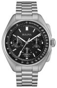 Bulova Herreklokke 96B258 Bracelet Sort/Stål Ø45 mm