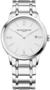 Baume & Mercier Herreklokke MOA10526 Classima Hvit/Stål Ø42 mm