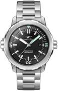 IWC Herreklokke IW328803 Aquatimer Sort/Stål Ø42 mm