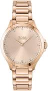 Hugo Boss Dameklokke 1502578 Grace Rosegullfarget/Rose-gulltonet