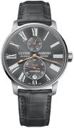 Ulysse Nardin Herreklokke 1183-310-42-BQ Marine Torpilleur Grå/Lær