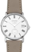 Longines Dameklokke L4.312.4.11.2 Elegant Hvit/Lær Ø34.5 mm