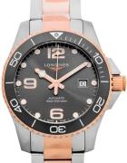 Longines Herreklokke L3.782.3.78.7 HydroConquest Grå/Stål Ø43 mm