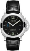 Panerai PAM01372 Luminor Sort/Lær Ø40 mm