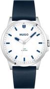 Hugo Boss Herreklokke 1530245 First Blå/Lær Ø43 mm