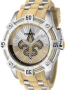 Invicta Herreklokke 42068 NFL Brun/Stål Ø40 mm