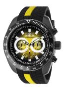 Invicta Herreklokke 36306 S1 Rally Gul/Plast Ø48 mm