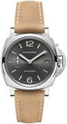 Panerai PAM00755 Luminor Grå/Lær Ø38 mm