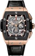 Hublot Herreklokke 641.OM.0183.LR Big Bang 42Mm Sort/Gummi