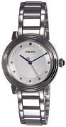 Seiko Dameklokke SRZ479P1 Dress Ladies Sølvfarget/Stål Ø29 mm