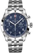 Breitling Herreklokke A233801A1C1A1 Classic Avi Blå/Stål Ø42 mm