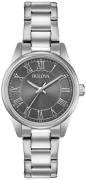 Bulova Dameklokke 96L272 Classic Grå/Stål Ø32 mm