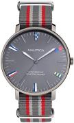 Nautica Herreklokke NAPCRF906 Grå/Tekstil Ø43 mm