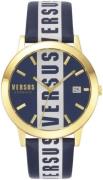 Versus by Versace Herreklokke VSPLN0219 Flerfarget/Lær Ø44 mm