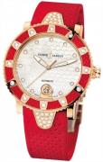 Ulysse Nardin Dameklokke 8106-101E-3C-10.16 Ladies Diver Hvit/Gummi