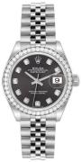 Rolex Dameklokke 279384RBR-0017 Lady-Datejust 28 Grå/Stål Ø28 mm