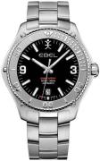 Ebel Herreklokke 1216428 Discovery Sort/Stål Ø41 mm