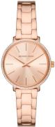 Michael Kors Pyper Dameklokke MK1040 Rosegullfarget/Rose-gulltonet