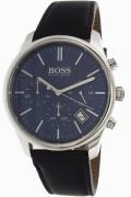 Hugo Boss Time One Herreklokke 1513431 Blå/Lær Ø42 mm