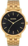 Nixon The Porter Herreklokke A1057-2042-00 Sort/Gulltonet stål Ø40