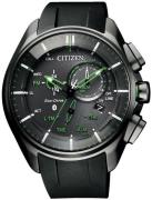 Citizen Titanium Herreklokke BZ1045-05E Sort/Gummi Ø48 mm