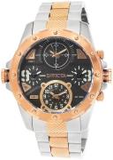 Invicta Coalition Forces Herreklokke 31149 Sort/Rose-gulltonet stål