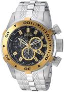 Invicta Bolt Herreklokke 29743 Sort/Stål Ø50 mm