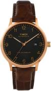 Timex The Waterbury Herreklokke TW2T70100 Sort/Lær Ø40 mm