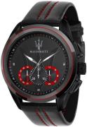 Maserati Traguardo Herreklokke R8871612023 Sort/Lær Ø45 mm