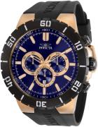 Invicta Pro Diver Herreklokke 30729 Blå/Gummi Ø54 mm