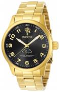 Invicta Sea Herreklokke 23825 Sort/Gulltonet stål Ø44 mm