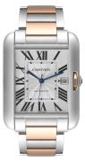 Cartier Tank Anglaise Herreklokke W5310006 Sølvfarget/18 karat rosé