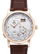 A. Lange & Söhne Lange 1 GMT Herreklokke 116.032 Hvit/Lær