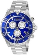 Invicta Pro Diver Herreklokke 26847 Blå/Stål Ø47 mm