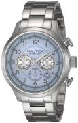 Nautica 99999 Herreklokke A19631G Blå/Stål Ø44 mm
