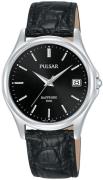 Pulsar 99999 Herreklokke PXHA73X1 Sort/Lær Ø35 mm