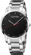 Calvin Klein City Herreklokke K2G2G141 Sort/Stål Ø43 mm