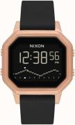 Nixon The Siren Dameklokke A1211-1098-00 LCD/Gummi