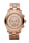 Michael Kors Runway Herreklokke MK8096 Rosegullfarget/Rose-gulltonet