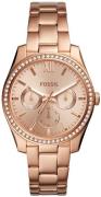 Fossil Sport Dameklokke ES4315 Rosegullfarget/Rose-gulltonet stål