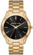 Michael Kors Slim Runway Herreklokke MK8621 Sort/Gulltonet stål Ø44