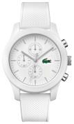 Lacoste 12.12 2010823 Hvit/Gummi Ø44 mm