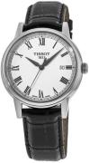 Tissot Herreklokke T085.410.16.013.00 T-Classic Carson Hvit/Lær Ø40